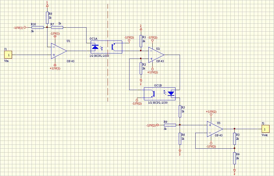 [es] kako upotrebiti optokapler kao analognu komponentu?